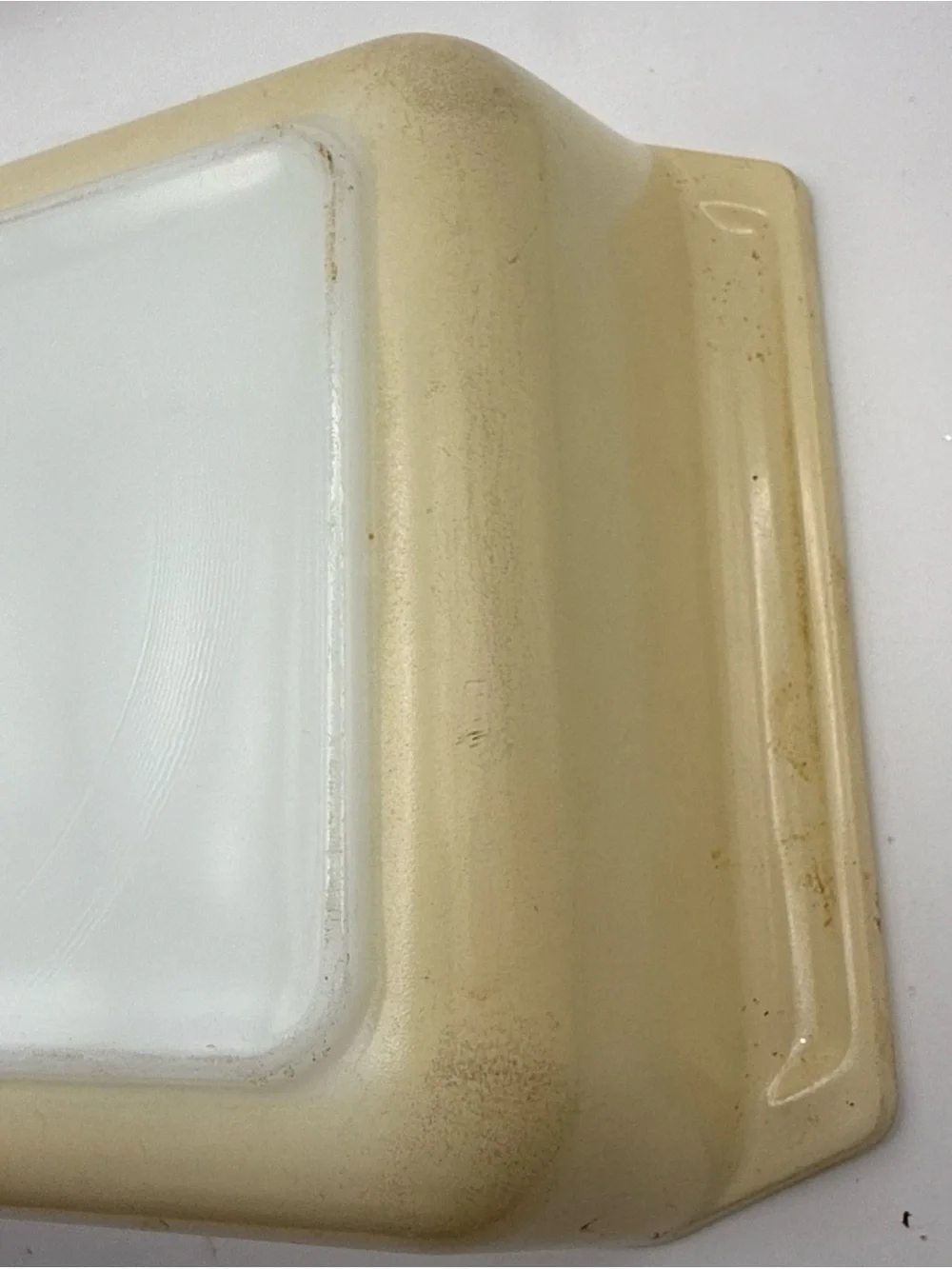 Pyrex Gold Acorn 2 Quart 575-B  Rectangular Casserole No lid Grandmacore Cottage